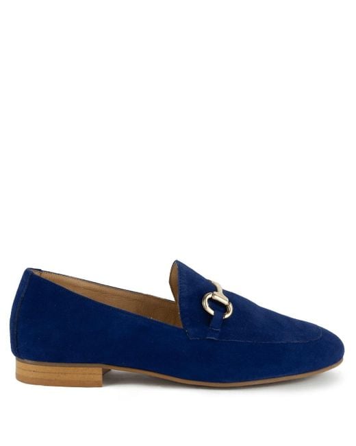 Keith Scarrott Shoes Blue Pezzan Snaffle Loafer