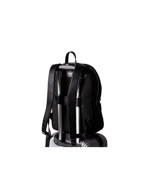 Harber London Black Office Backpack for men