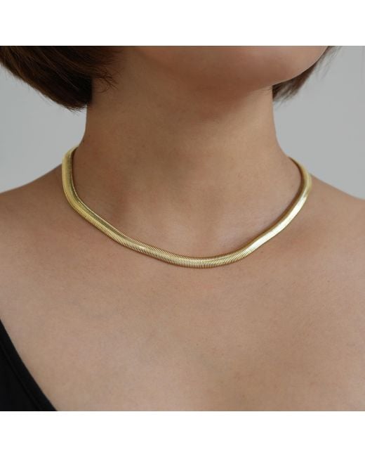 Argento Vivo Metallic The Thin Eloise Necklace