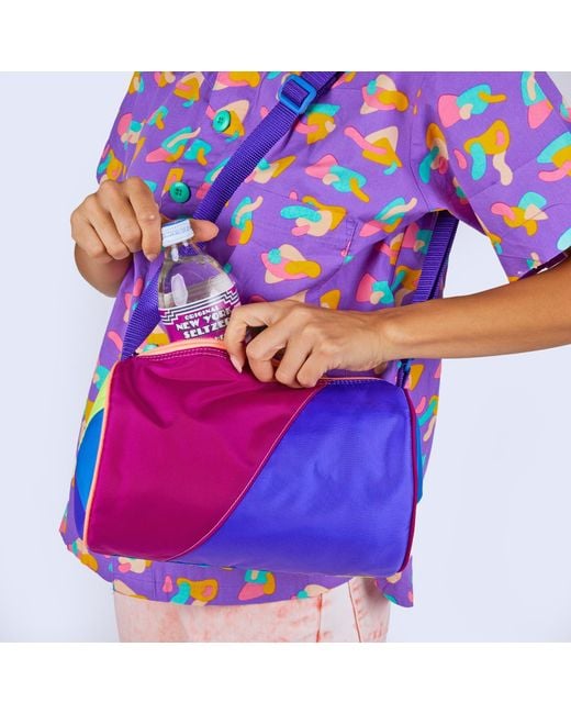 Mokuyobi Purple Glow Spiral Mini Duffel
