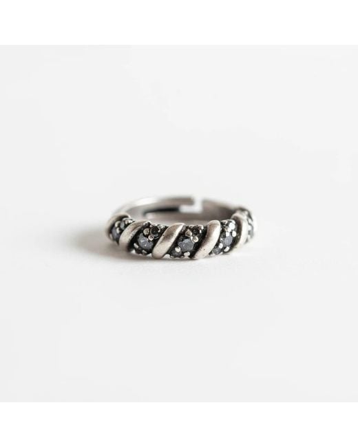 By Virgo White Noira Ring