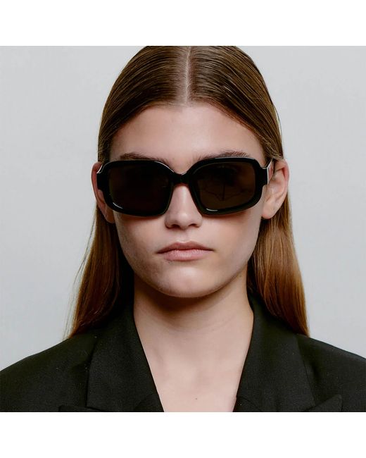 A.Kjærbede Gray Pluto Sunglasses