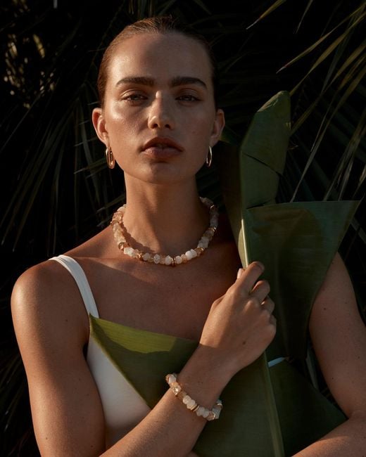 Amber Sceats Metallic Jasmina Necklace