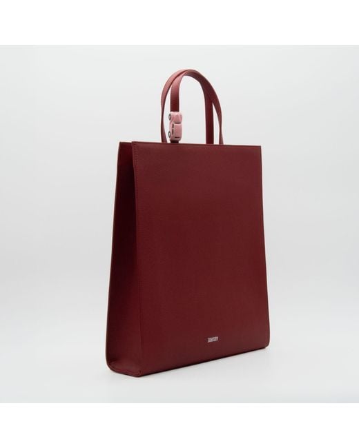 Absurde Red Big Stop Tote Bag