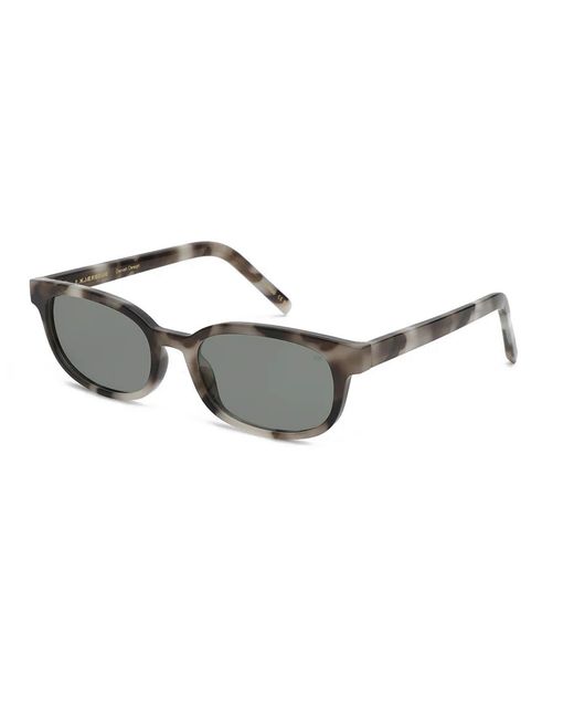A.Kjærbede Gray Charlie Sunglasses Cookie Dough