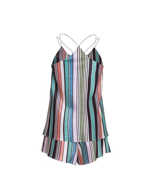 Emma Wallace Blue Rule Cami Set