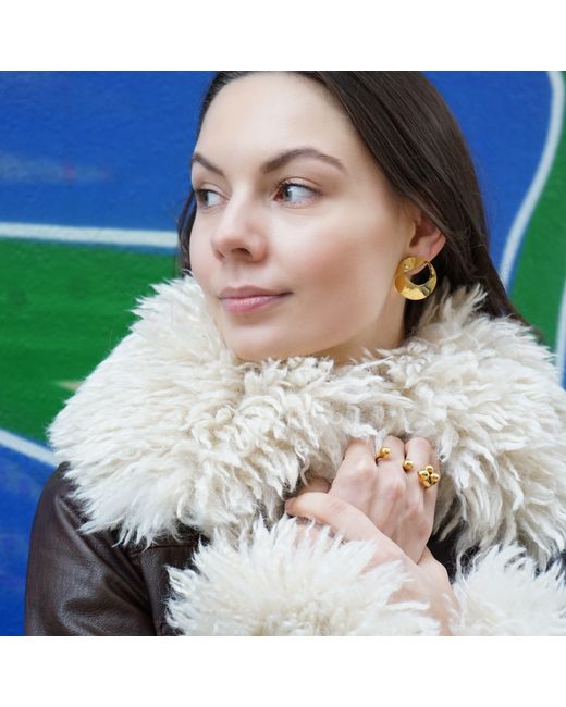 Smilla Brav Metallic Double Ring Rita