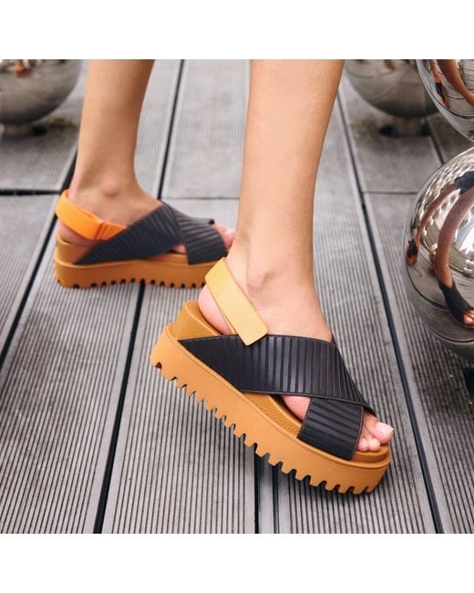 United Nude Orange Rico X Sandal