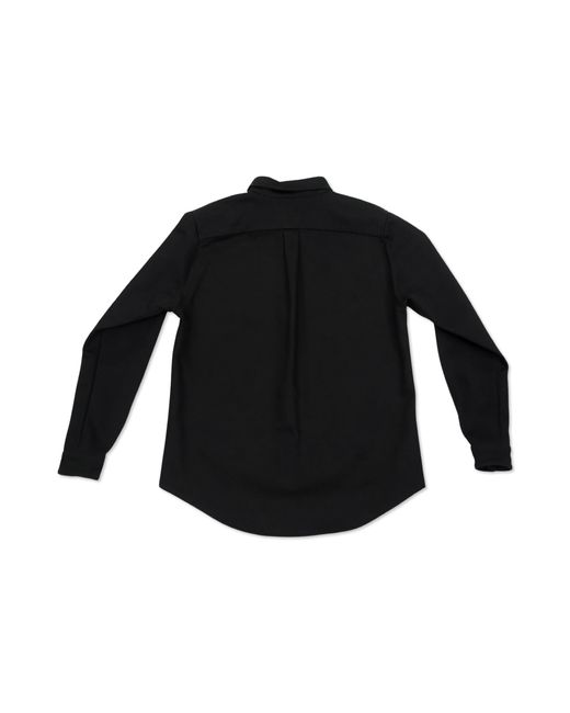Bradford Row Black Oxylus Button Up Shirt for men