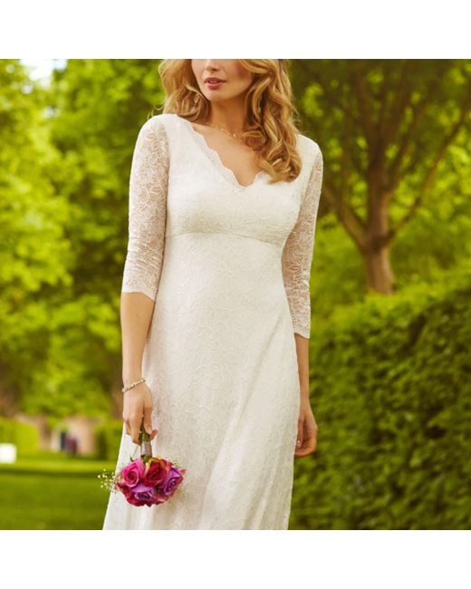 Alie Street London White Anya Lace Wedding Gown