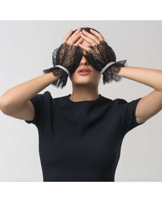 Azima Musayeva Black Jeyla Cuffs