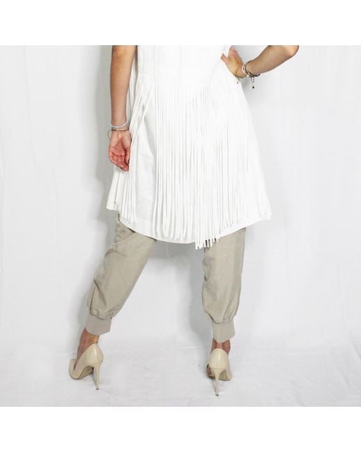 Boutique Kaotique White Cool Strapless Vest — Lightweight Summer Top