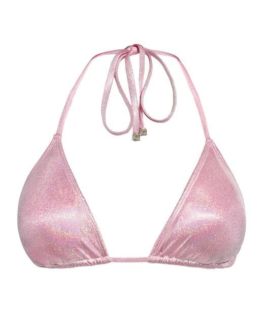 Enez Swim Pink Nova Triangle Bikini Top