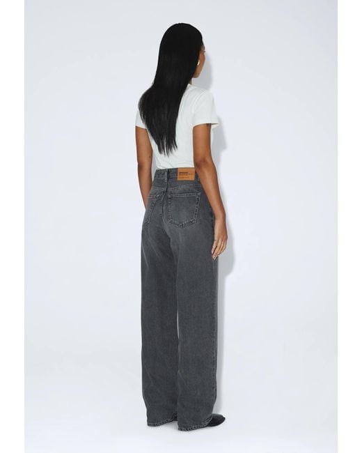 Dr. Denim Gray Donna High Relaxed