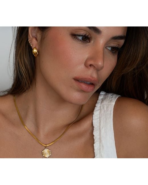 Mickey's Girl Metallic Jorgina Waterproof Earrings