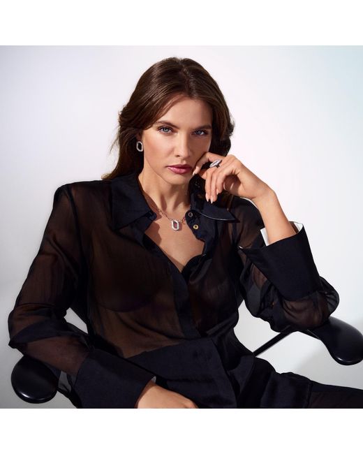 Sif Jakobs Jewellery Metallic Necklace Capri Uno