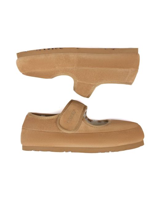 EverAu Australia White Adjustable Strap Slippers