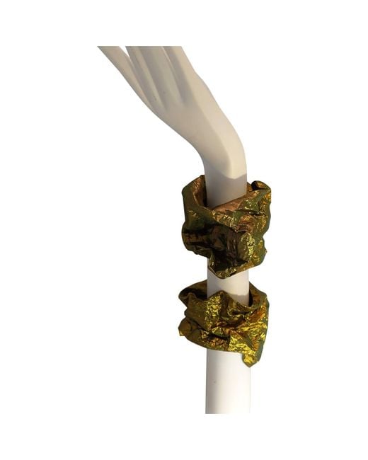 Romer Millinery Green Morphy Moldable Old Cuff Set Of Two