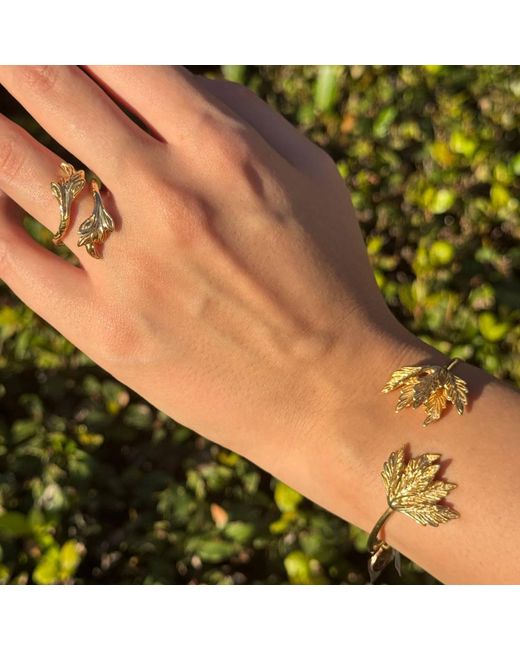 Unaloe Metallic Santafè Adjustable Ring
