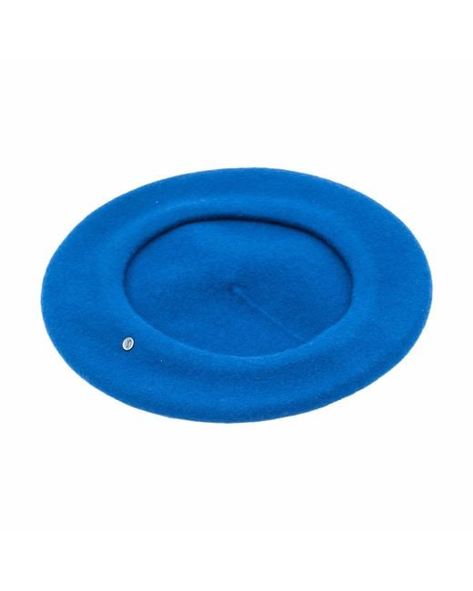 DORIA 1905 Blue Wool Felt Basque Cap