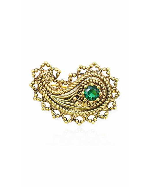 Bayemeyc Metallic Emperor Brooch