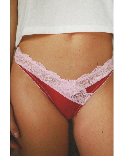 Wild Lovers Pink Florianne Brief Multipack
