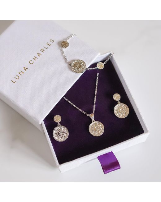 Luna Charles Metallic Sun Coin Gift Set