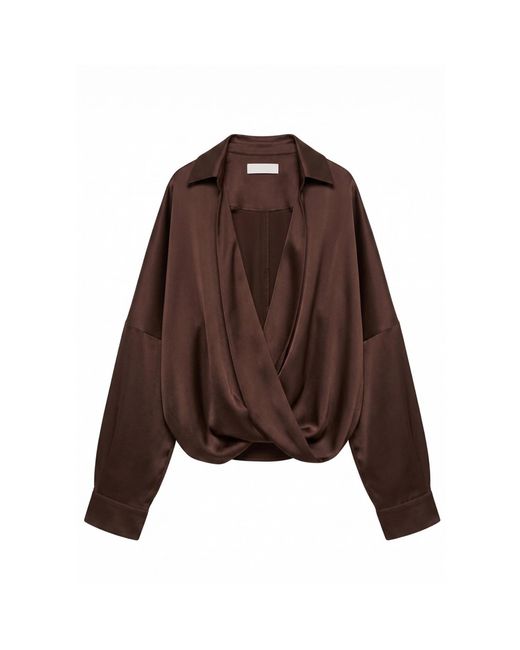 OSCARMORRIS Brown Mirage Shirt for men