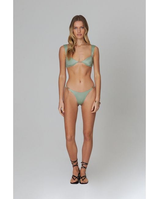 Bianca Resortwear Green Lola Bikini Top