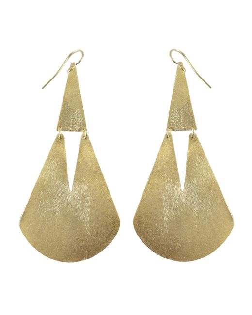 Marcia Moran Green Brae Hinged Drop Earrings