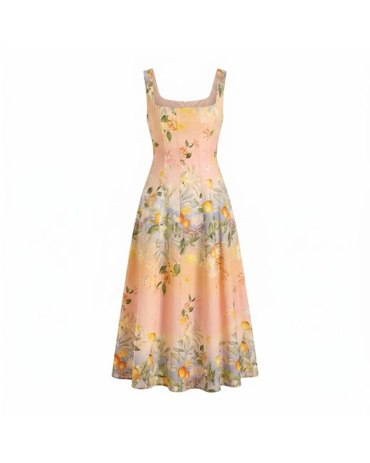 Yumi Kim Metallic Sienna Linen Dress