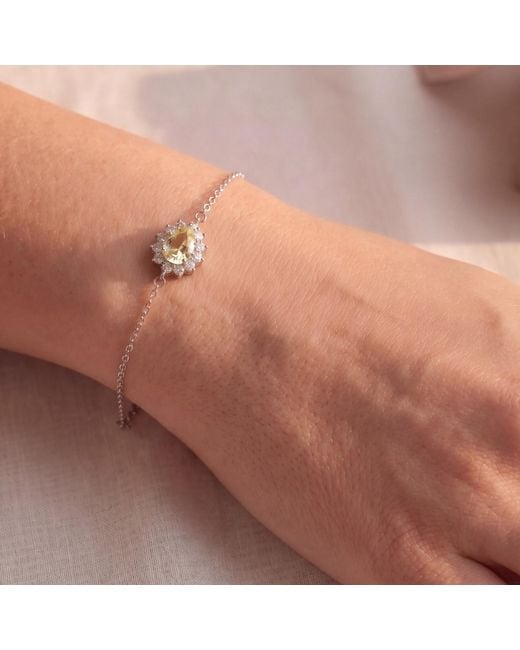 Latelita London Metallic Phillippa Bracelet Topaz