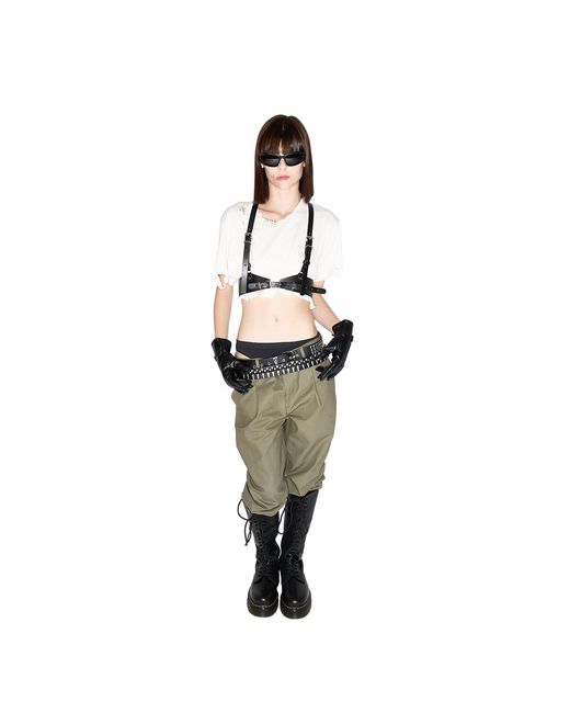 Come on White Joy Division Love Will Tear Us Apart Cropped Tee — Distressed for men