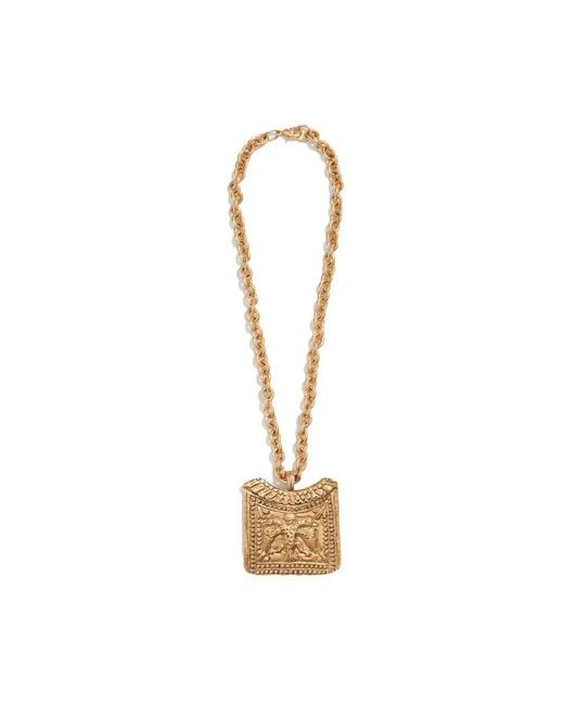 Lovard Metallic Double Eagle Necklace