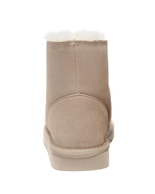 EverAu Australia Natural Neutrals Owl Ankle Boots