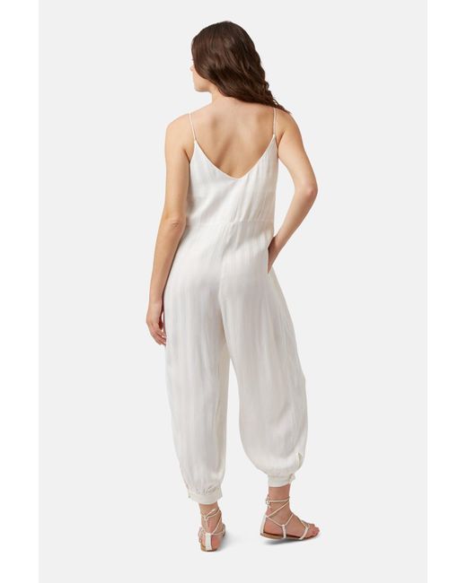 Traffic People Telling Stories Jumpsuit In in White | Lyst