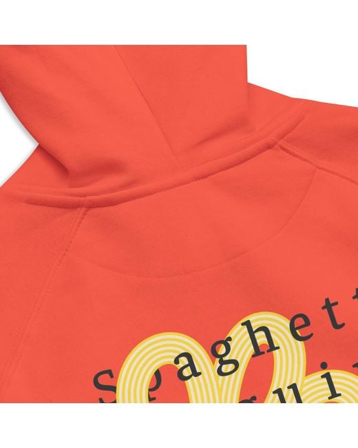 Anchor and Crew Red Burnt Eleven Life, Al Dente Editions Organic Cotton Hoodie for men