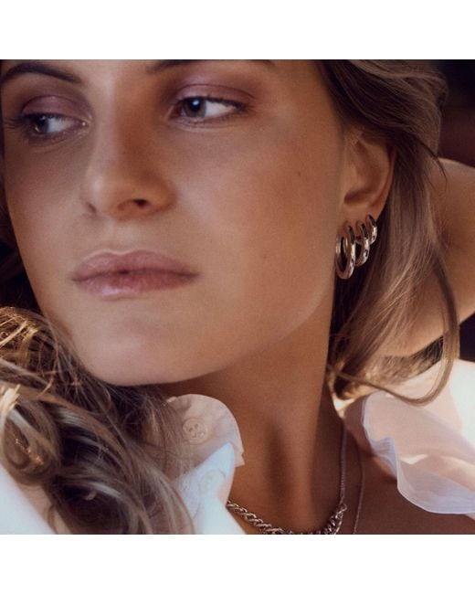 Sif Jakobs Jewellery Metallic Earrings Carrara Pianura Medio
