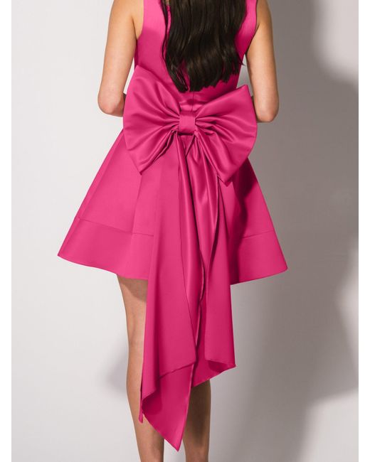 Tia Dorraine Pink Statement Bow Belt