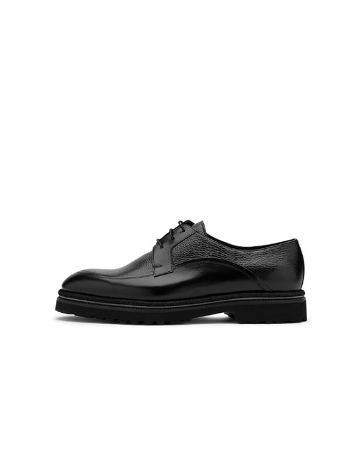 Ilvi Black Jadira Buffalo- Deer Leather Daily Shoe for men