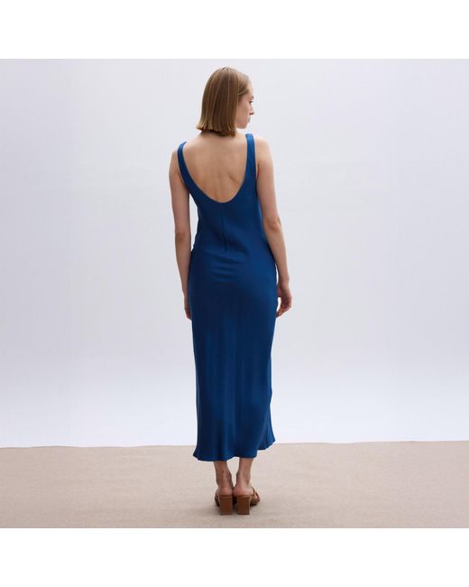 Roses Are Red Blue Charlotte Reversible Dress Ocean Vs
