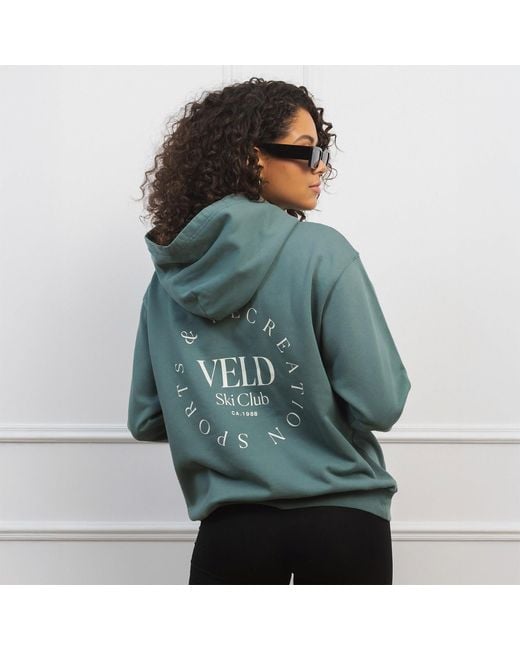 VLD Blue Jordaan Sports & Rec Hoodie