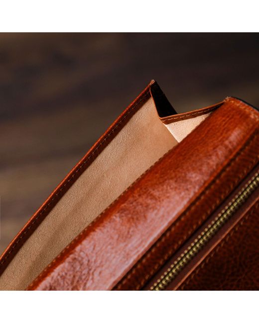 Time Resistance Brown A Coat Wallet For