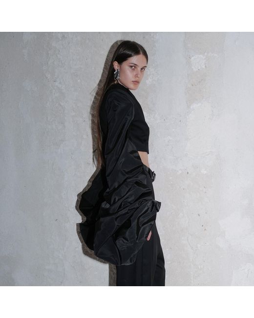 Vestiaire d'un Oiseau Libre Black Sleeves Jacket
