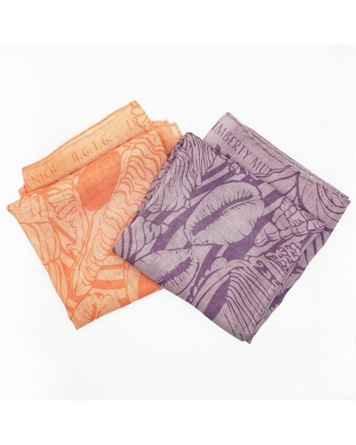 Lamberty Munich Orange One Hundred Seashells