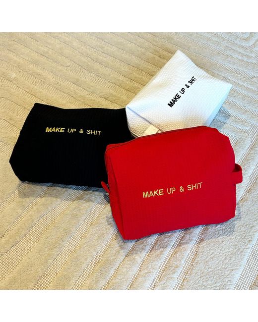 Lilly Loves Black Make Up & Shit Make Up Bag