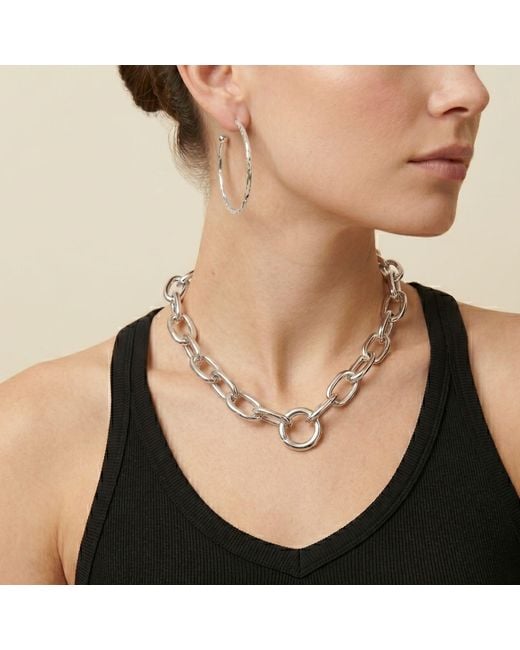Jaredjamin Metallic Everly Chain Necklace