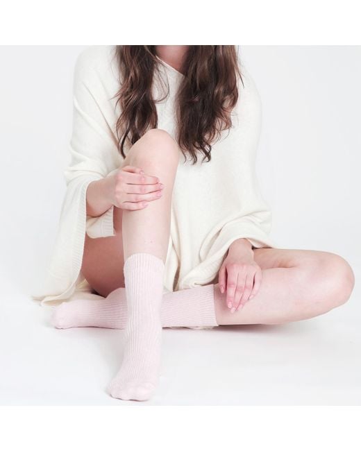 tirillm Green Kaja Socks- Moss