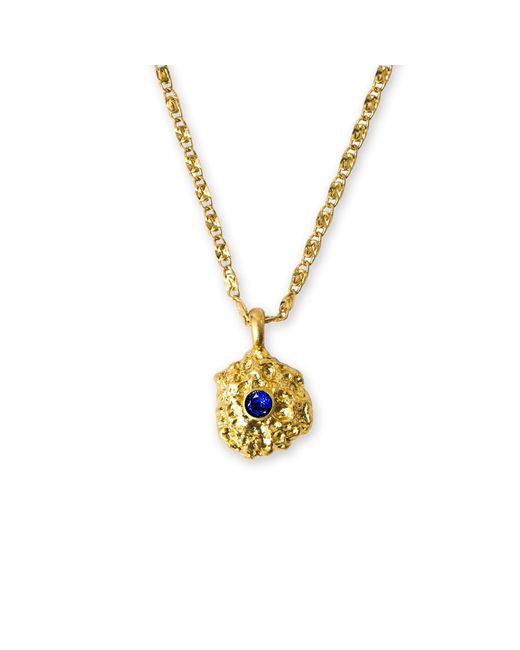 Classicharms Metallic Shayla Molten Royal Zirconia Pendant Necklace
