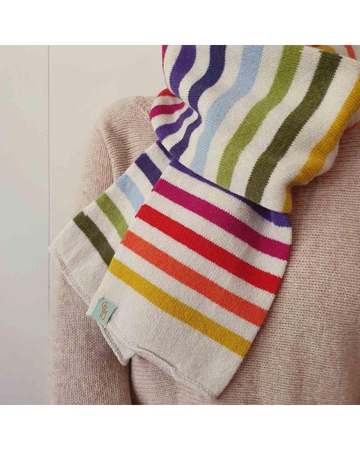 Otto & Spike Red Neutrals Scarves